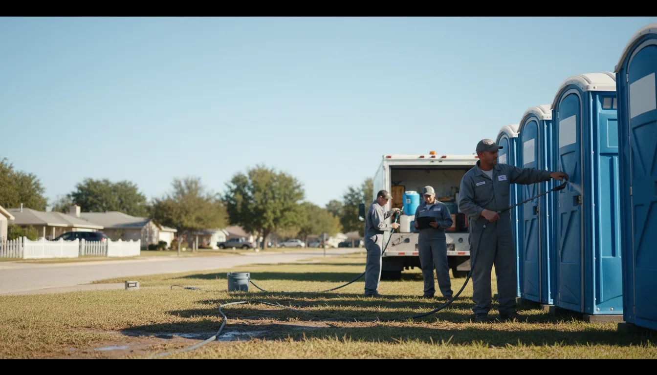 Long-Term Portable Toilet Rental in Dunnsville, VA near me